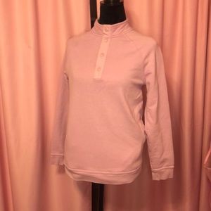 Target Cat & Jack Lavender Long Sleeve Sweatshirt Pullover With Snaps